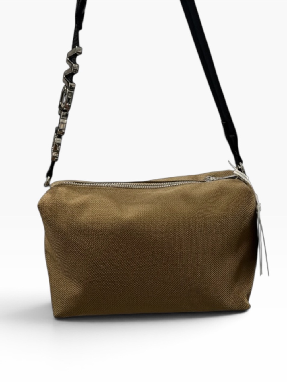 Alexander Wang heiress sport bag in khaki nwt logo charm handle - Picture 6 of 8